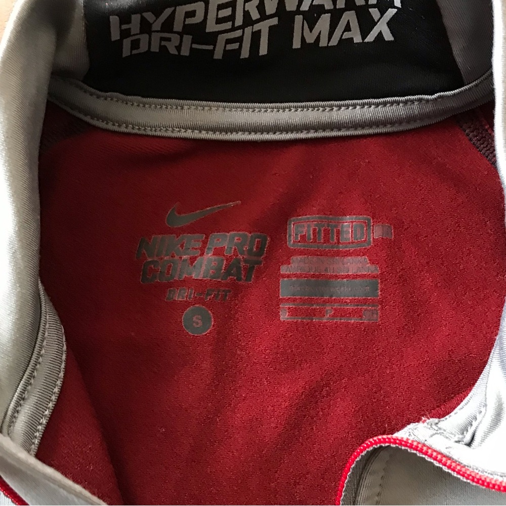 Nike Pro Hyperwarm Dri-Fit Max Pullover Small Euc - image 2